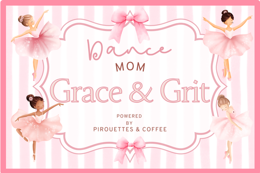 Dance Mom Grace& Grit Sticker Pack [Dance Shop Whole Sale-5pk] FREE SHIPPING